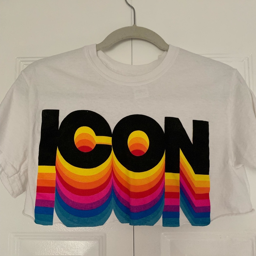 ICON cropped top